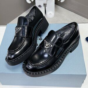 Prada Women's Black Loafers